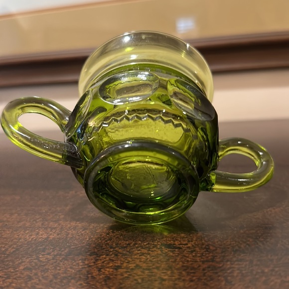 Vintage Unique Green Glass Piece - Picture 4 of 4